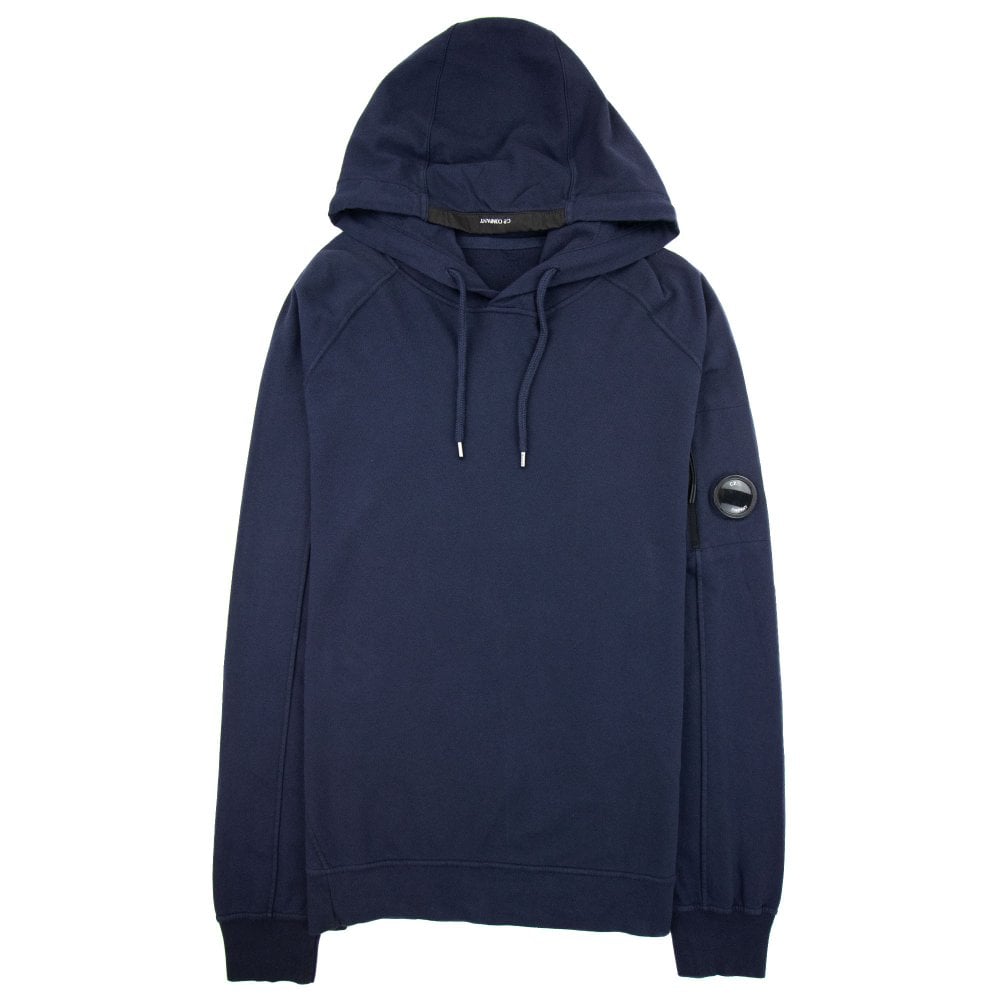 CP Company Diagonal Raised Fleece Hoodie (Navy)