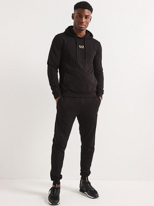 EA7 Core Identity Tracksuit (Black)