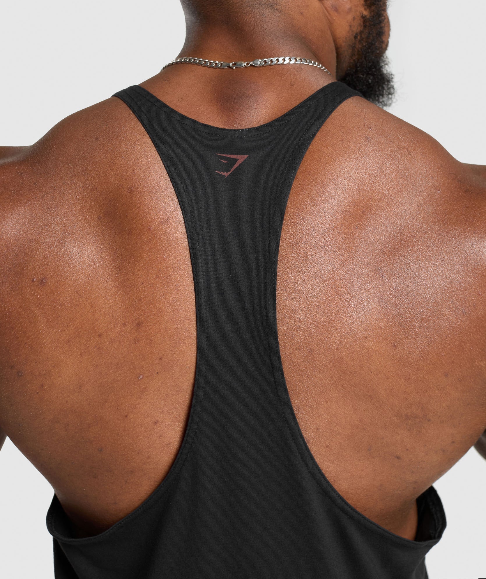 Gymshark Crest Stringer (Black)