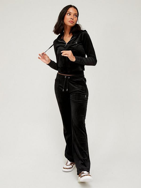 Juicy Couture Classic Velour Set (Black)