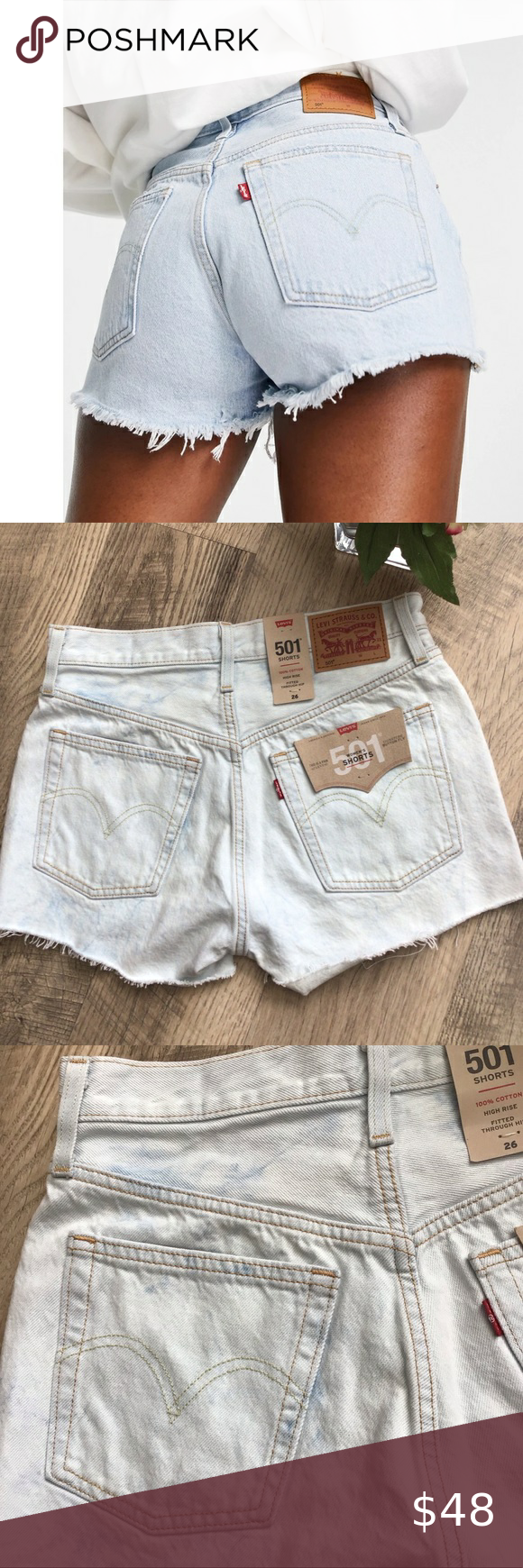 Levi's 501 Mid-Thigh Short (Light)