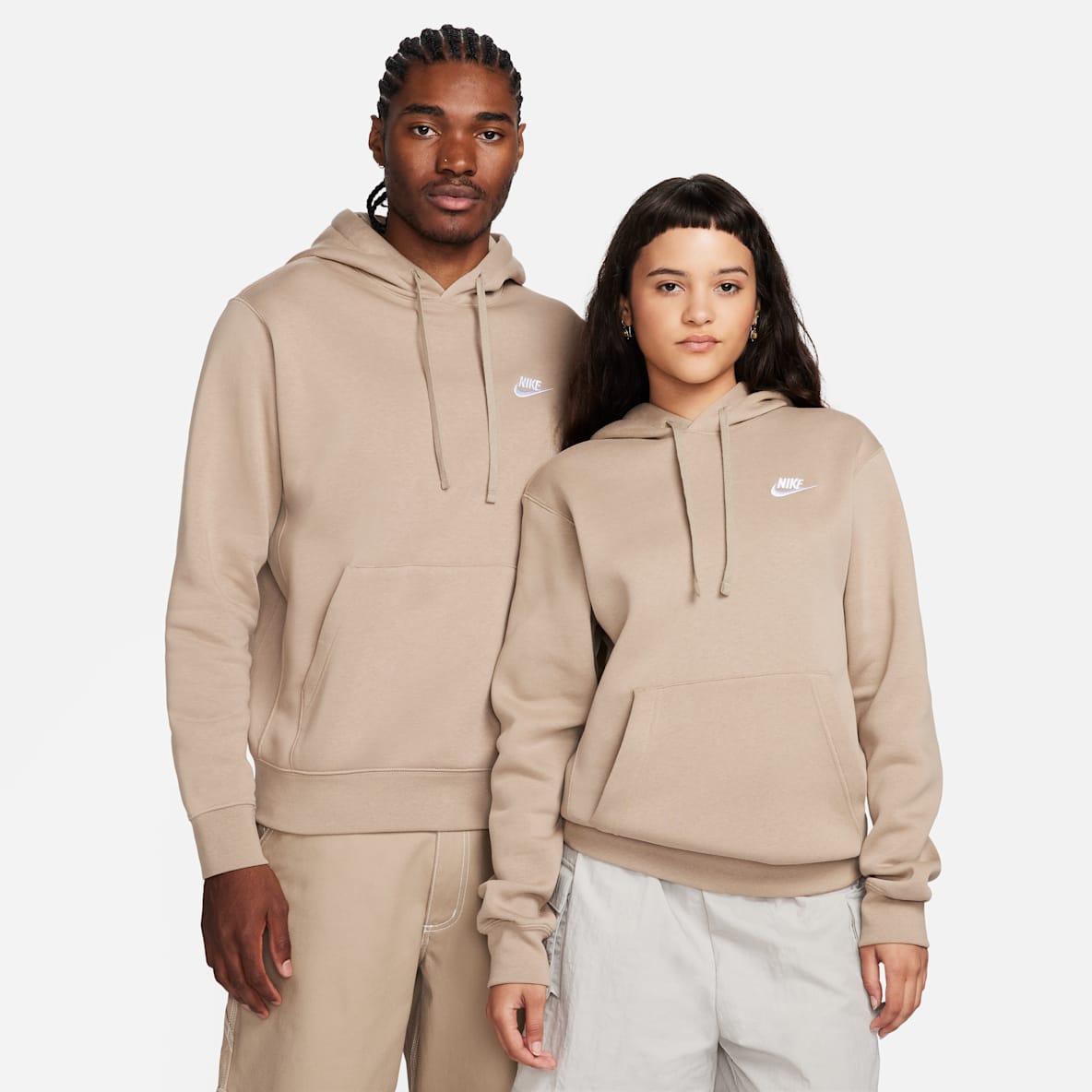 Nike Club Fleece Co-ord (Oat)