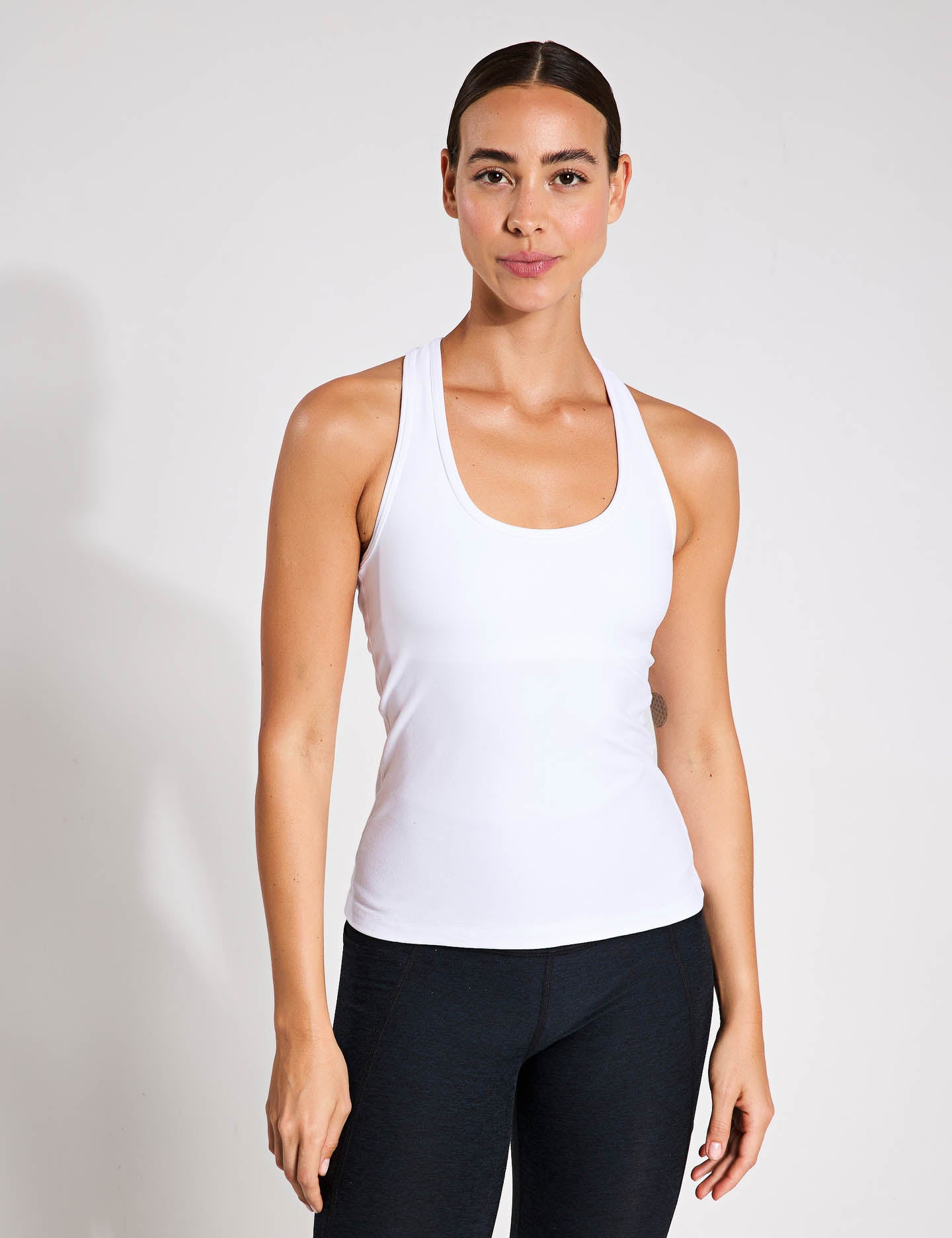 TALA Cloud Racerback Tank (Oat)